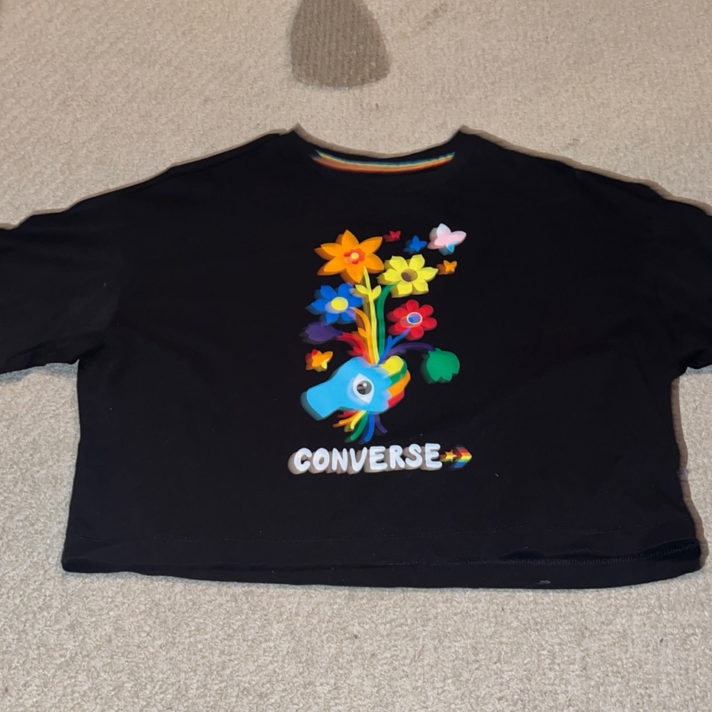 converse gay pride tee